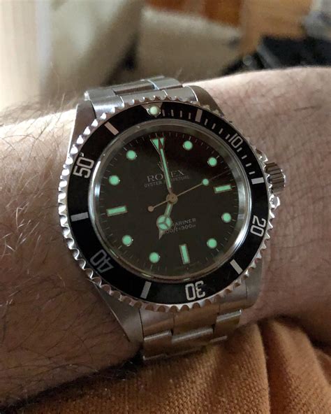 rolex 14060m luminova|Rolex 14060m production years.